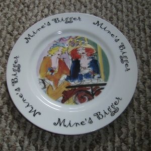 Mines Bigger Anne Ormsby House Prill Dessert Plate